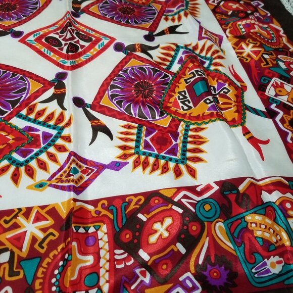 The Specialty House southwestern design scarf 31" - Picture 5 of 10